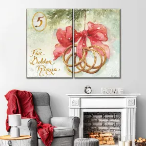 12 Days Of Christmas V Wall Art