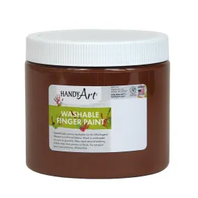 (12 Ea) Handy Art Brn 16 Oz Washable