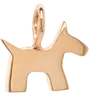 14k Dog Charm