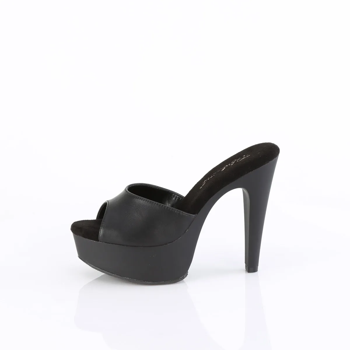 5 Inch Heel MARTINI-501 Black Pu