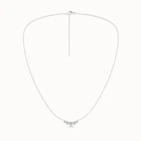 5-Stone Diamond Necklace