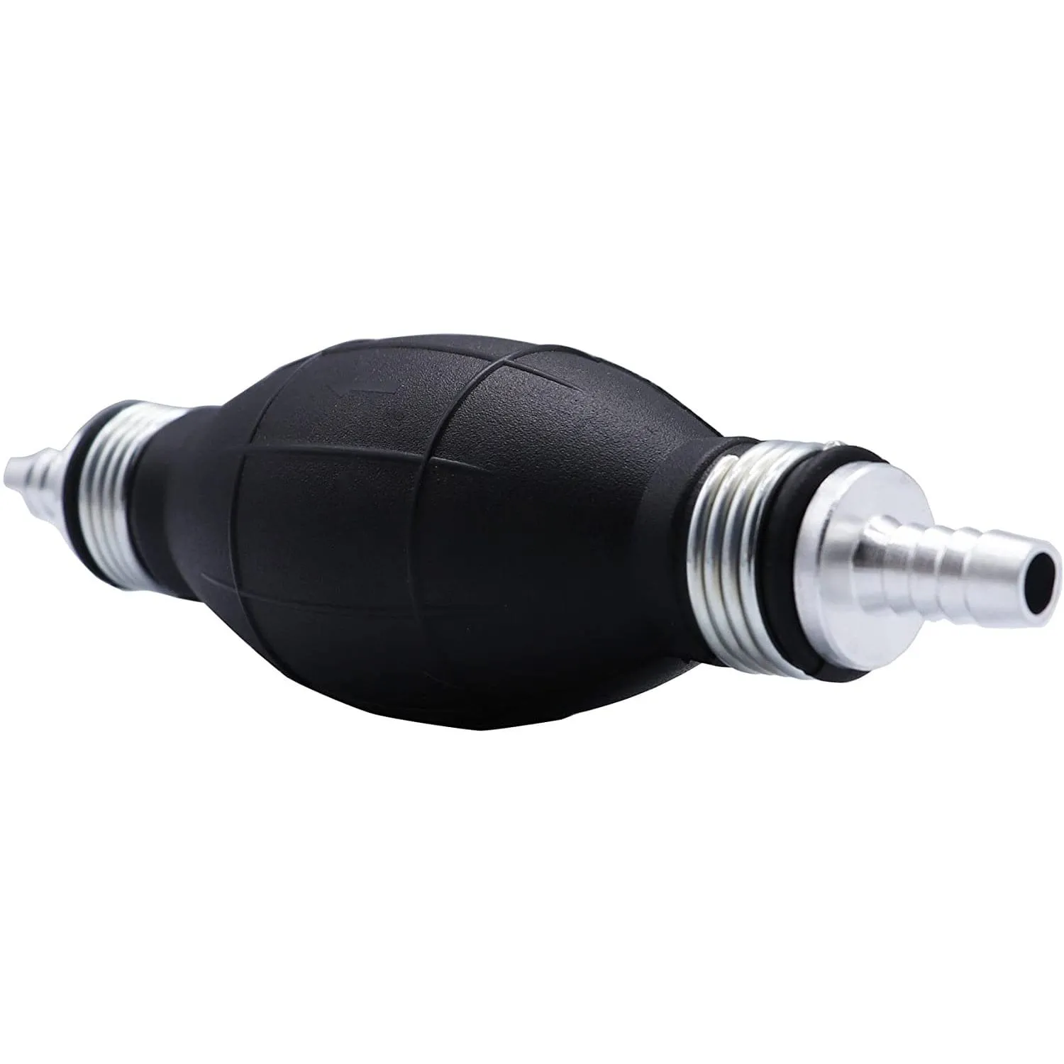 6/8/10/12mm Car Universal Fuel Pump Rubber Manual Transfer Liquid Gasoline Petrol Diesel Hand Primer Bulb Tube Aluminum