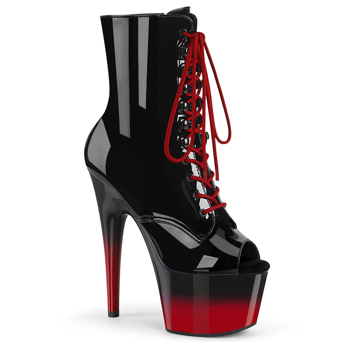 7 Inch Heel ADORE-1021BR-H Black Patent