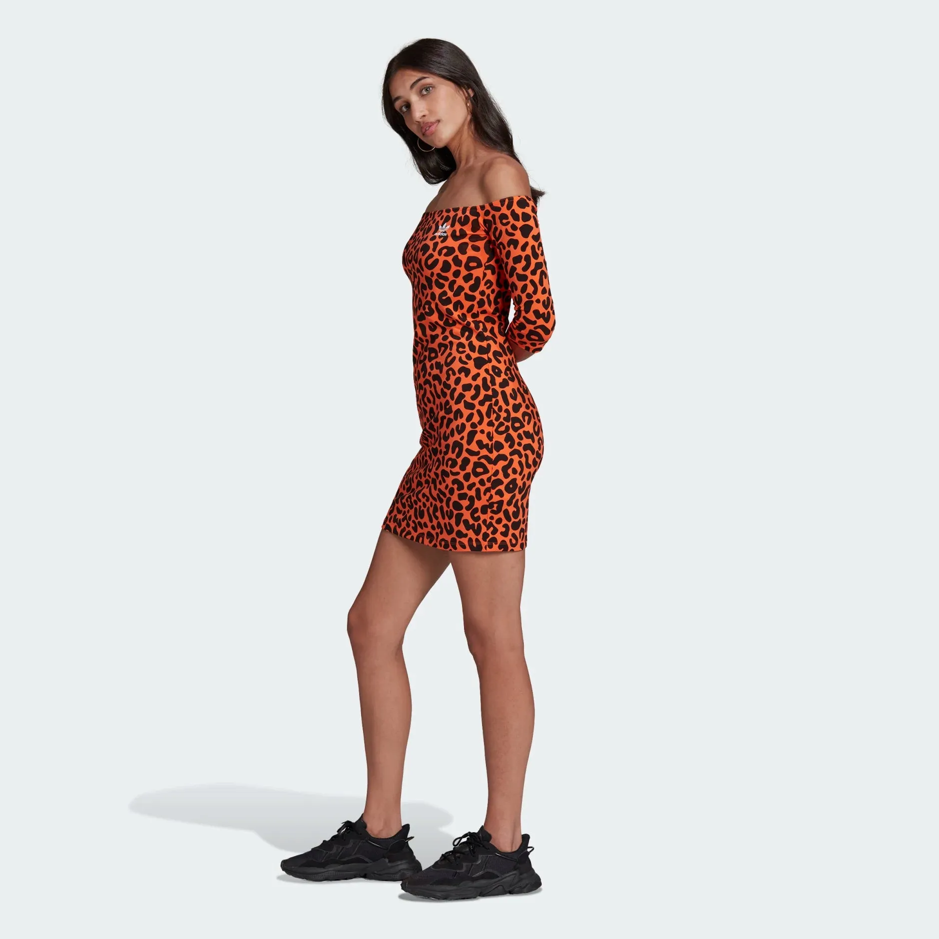 Adidas Originals Women's x Rich Mnisi Leopard Print Dress