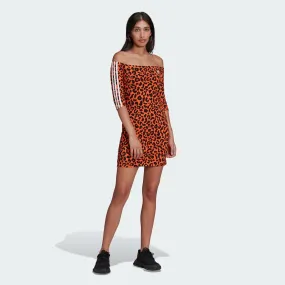 Adidas Originals Women's x Rich Mnisi Leopard Print Dress