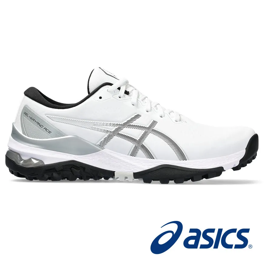 Asics Men's Gel-Kayano Ace 2 Golf Shoes - White/Black