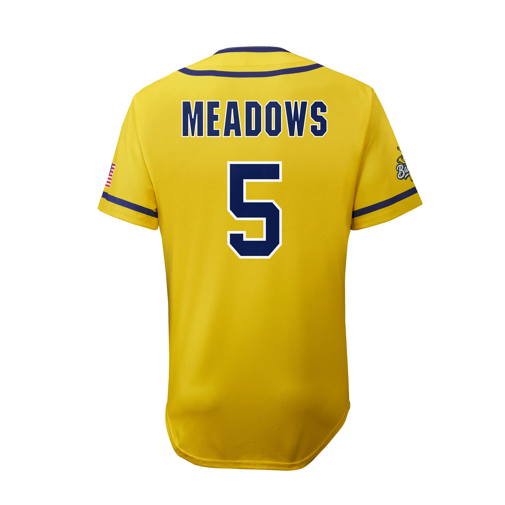 Bananas DR Meadows #5 EvoShield Jersey - Yellow