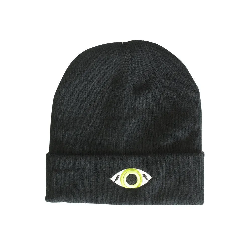 Beanie - Green Eye Black