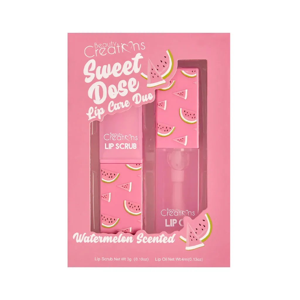 BEAUTYCREATIONS Sweet Dose Duo Exfoliante e Hidratante Labial