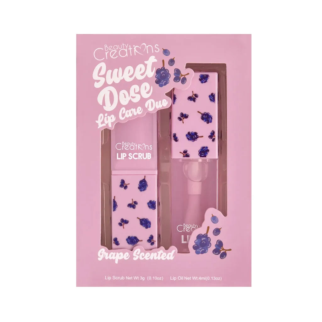 BEAUTYCREATIONS Sweet Dose Duo Exfoliante e Hidratante Labial