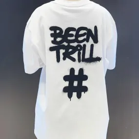 Been Trill Graffiti Logo Tee White Black