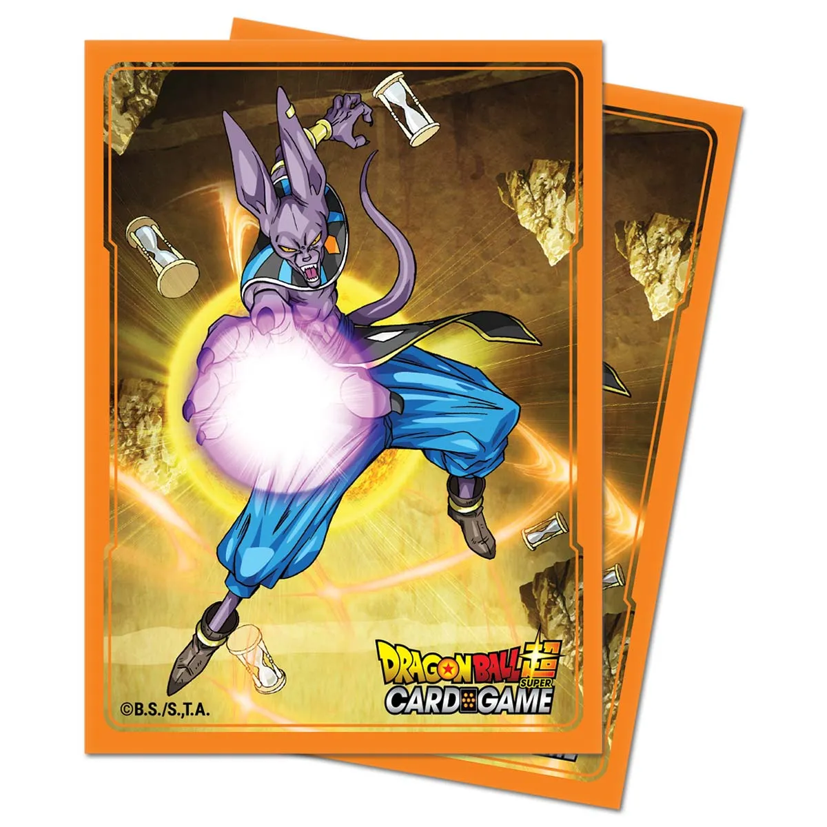 Beerus Standard Deck Protector Sleeves (65ct) for Dragon Ball Super