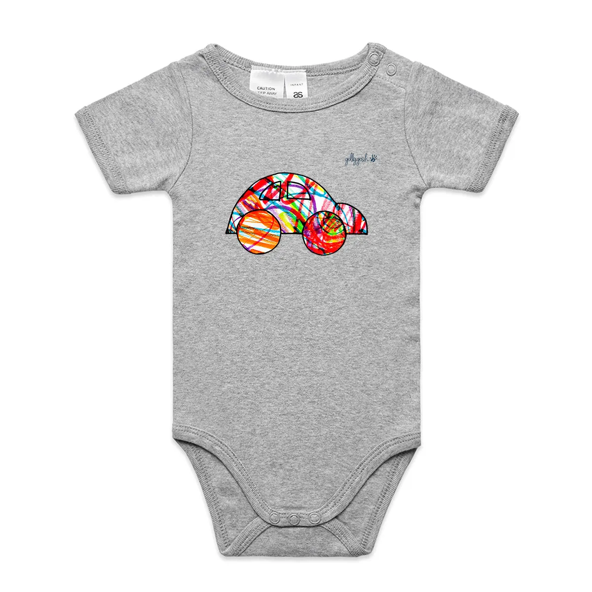 Beetle Car - Infant Baby Grow