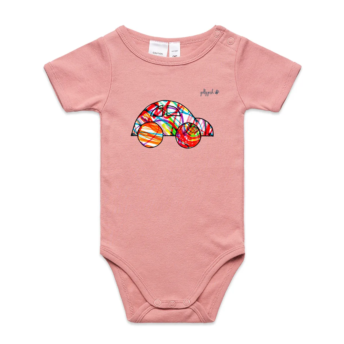 Beetle Car - Infant Baby Grow