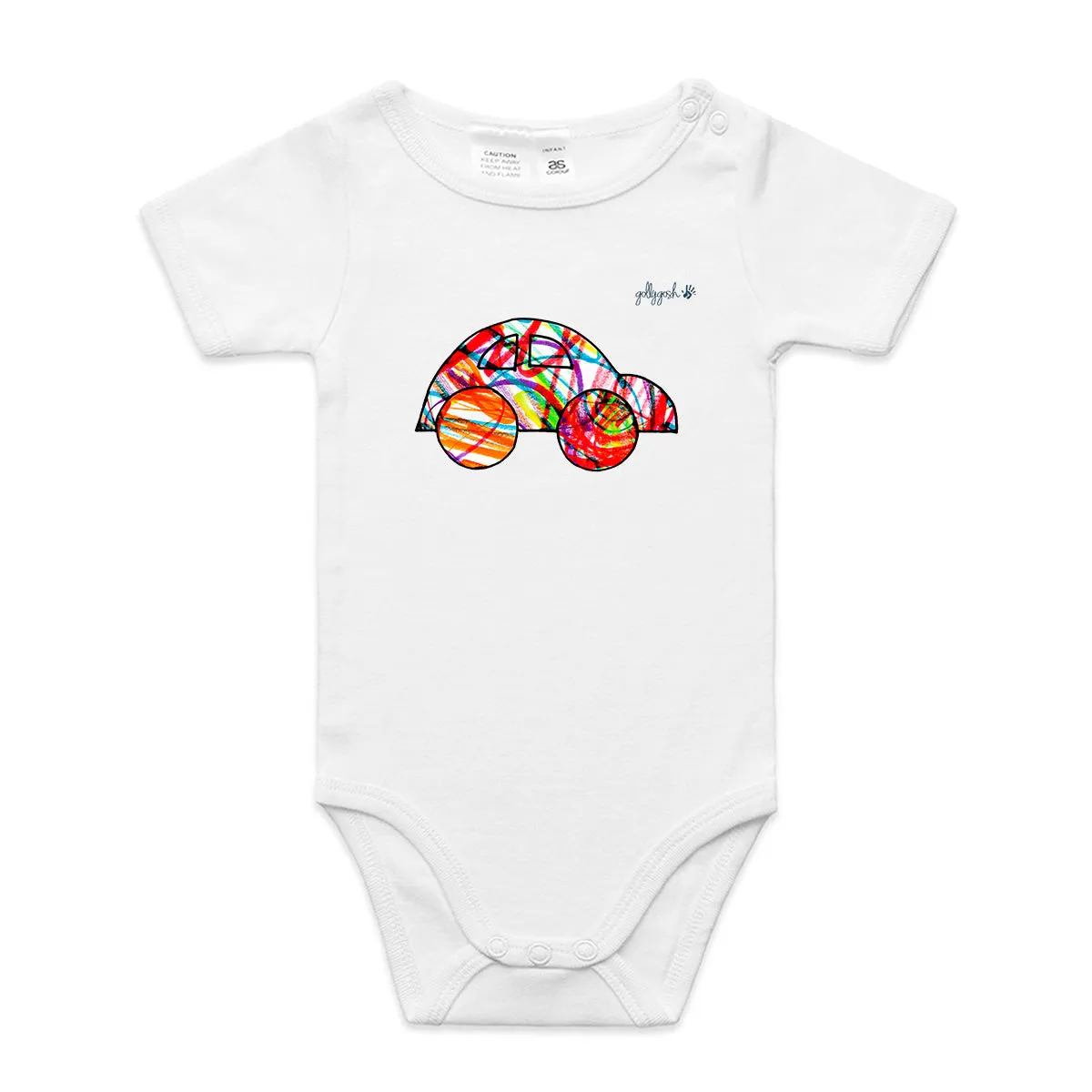 Beetle Car - Infant Baby Grow