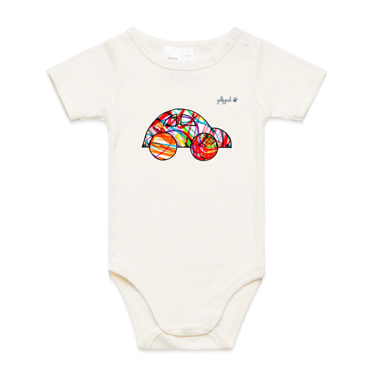 Beetle Car - Infant Baby Grow