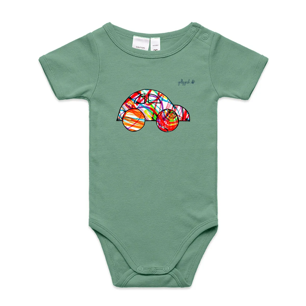 Beetle Car - Infant Baby Grow