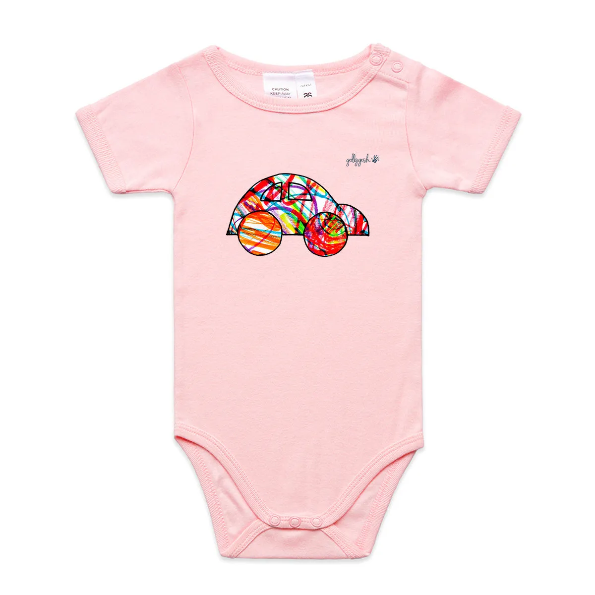 Beetle Car - Infant Baby Grow