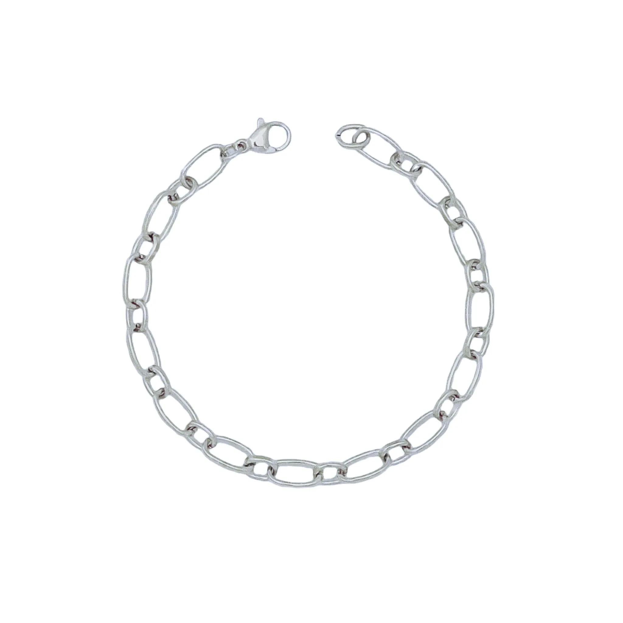 Belcher Chain Bracelet Silver