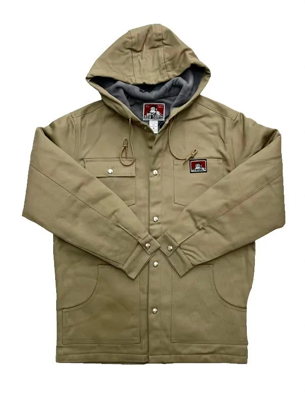 Ben Davis Front Snap Jacket with Hoodie