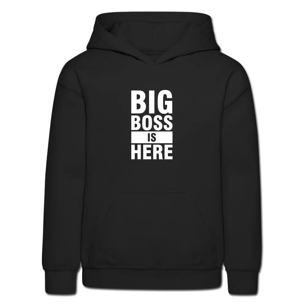 Big Boss Is Here Youth Hoodie