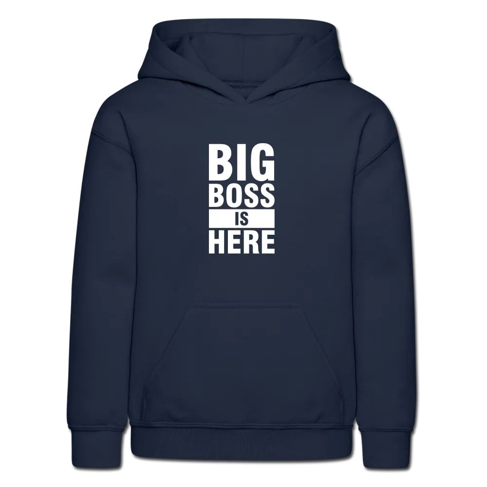 Big Boss Is Here Youth Hoodie