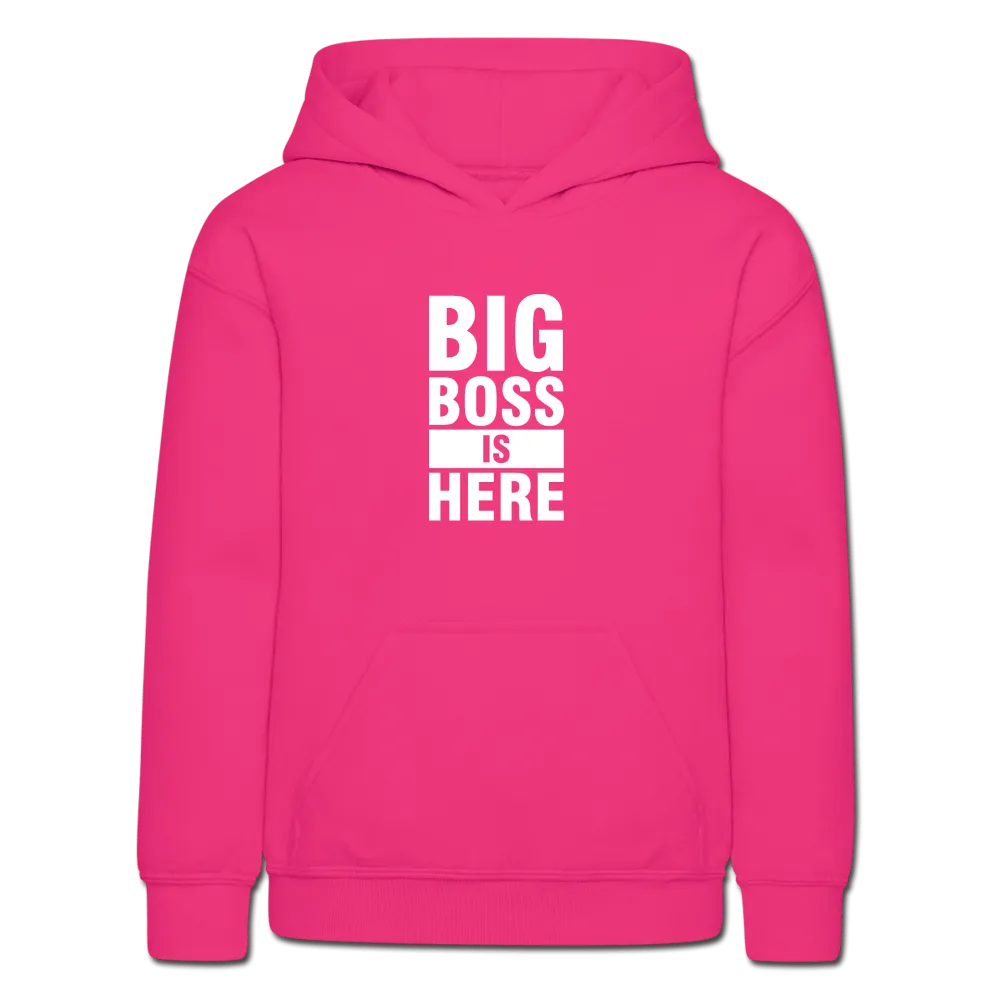 Big Boss Is Here Youth Hoodie