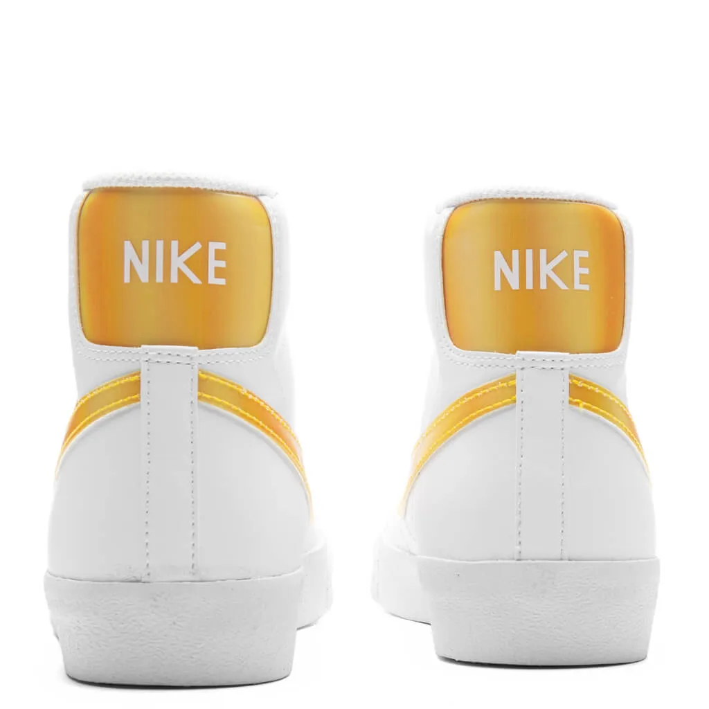 Blazer Mid NN KWE (GS) - White/Vivid Orange/Citron Tint