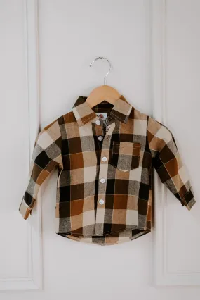 Cabin Fever Boys Plaid Shirt