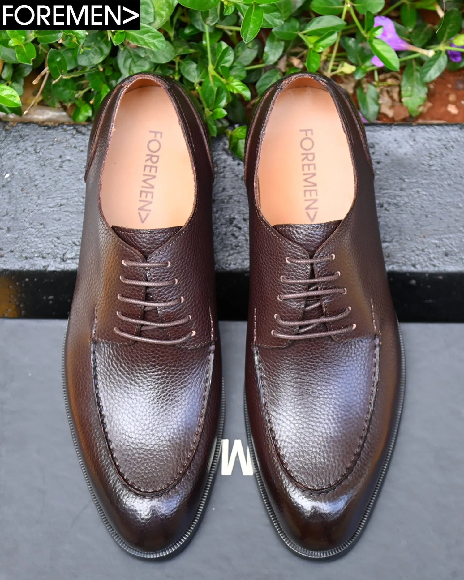 CAIRO | Coffee Leather Derbies