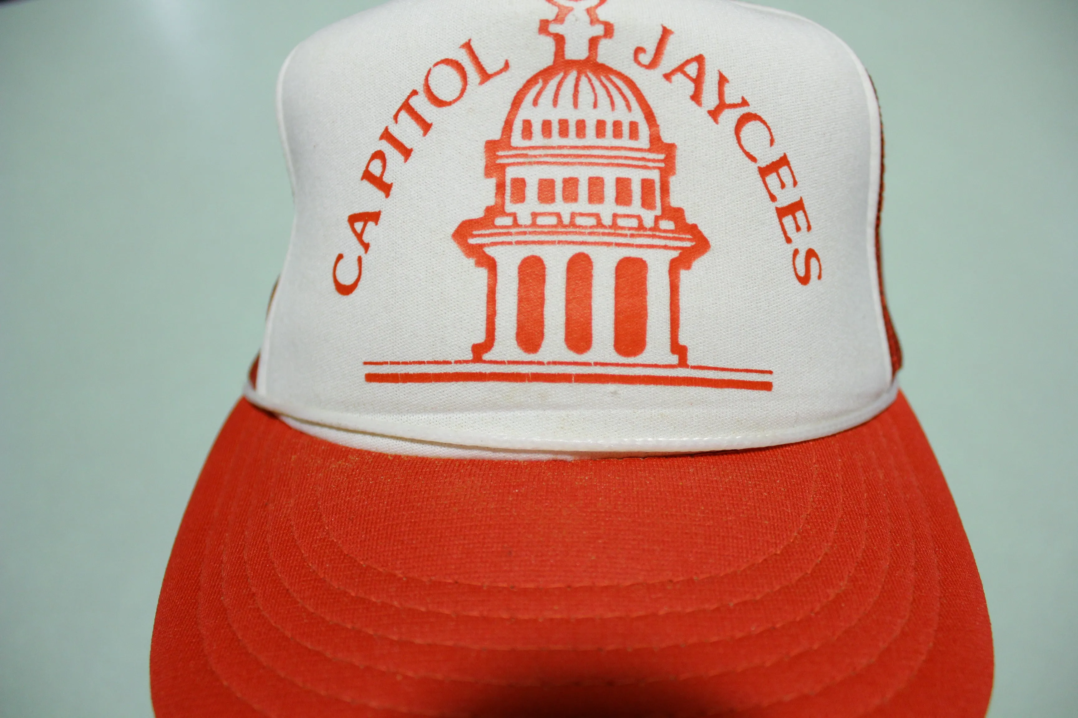 Capitol Jaycees Vintage 80's Adjustable Back Snapback Hat