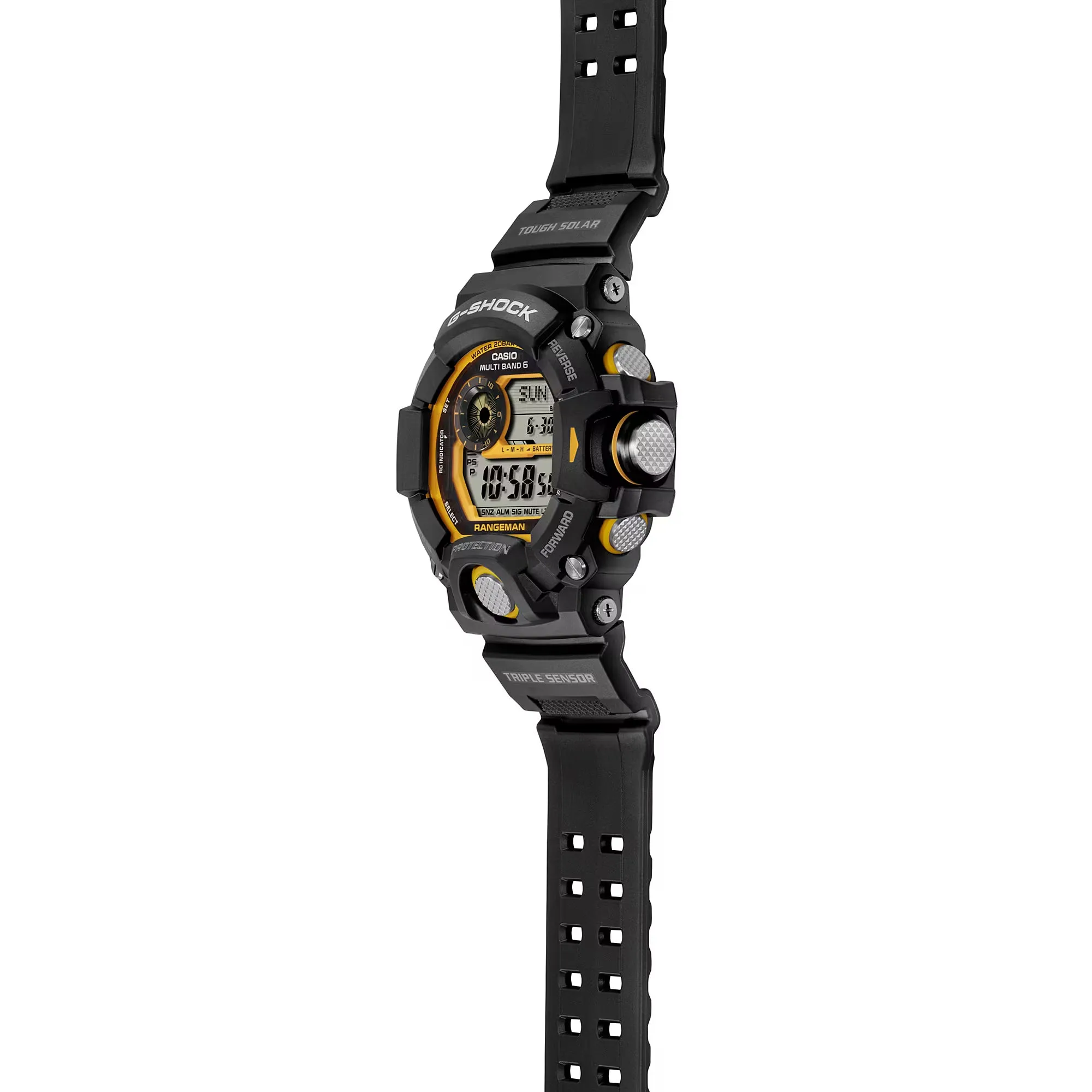 Casio G-Shock Black & Yellow Rangeman Watch GW9400Y-1