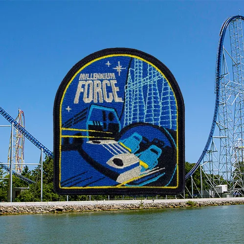 Cedar Point Millennium Force Patch