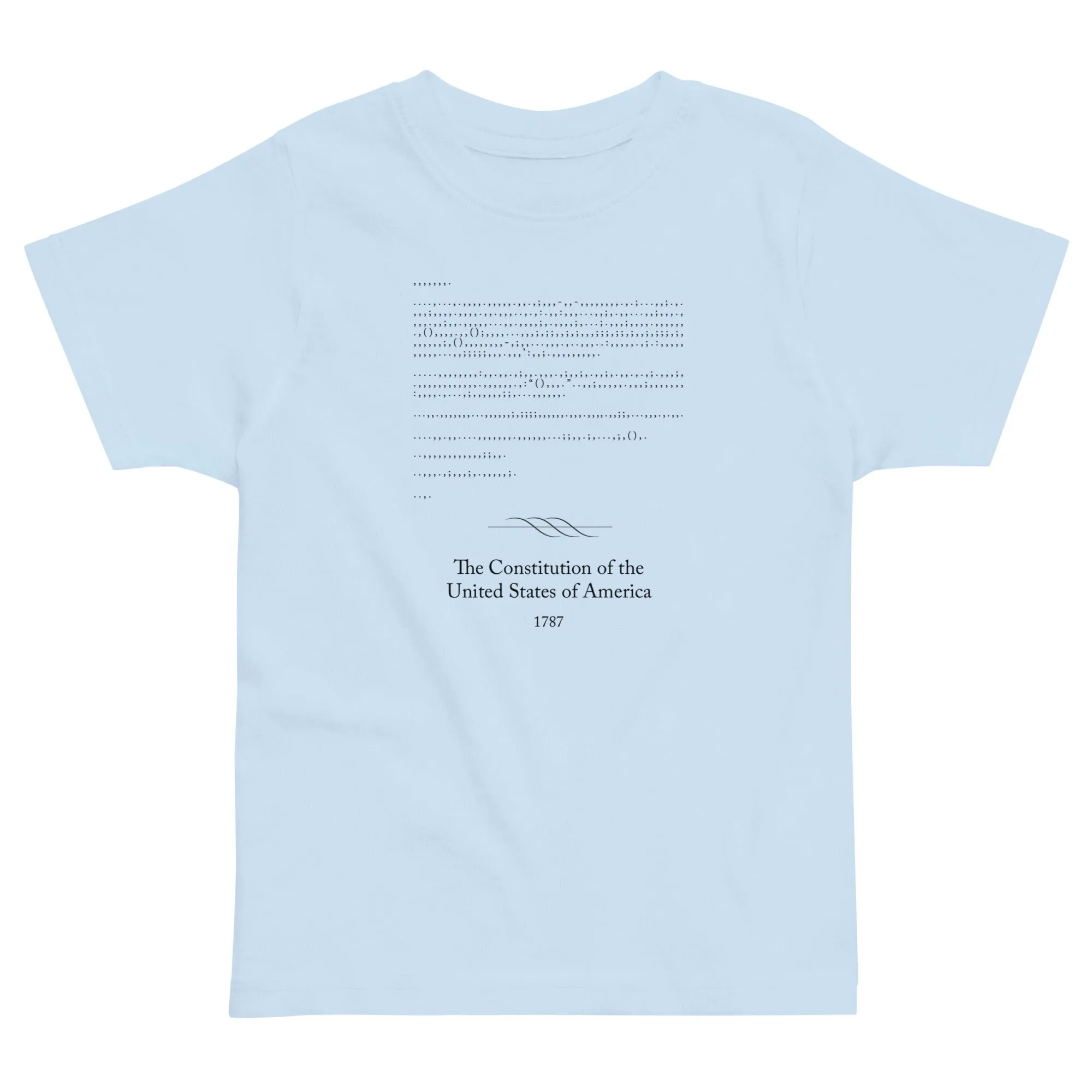 Constitution - Toddler jersey t-shirt