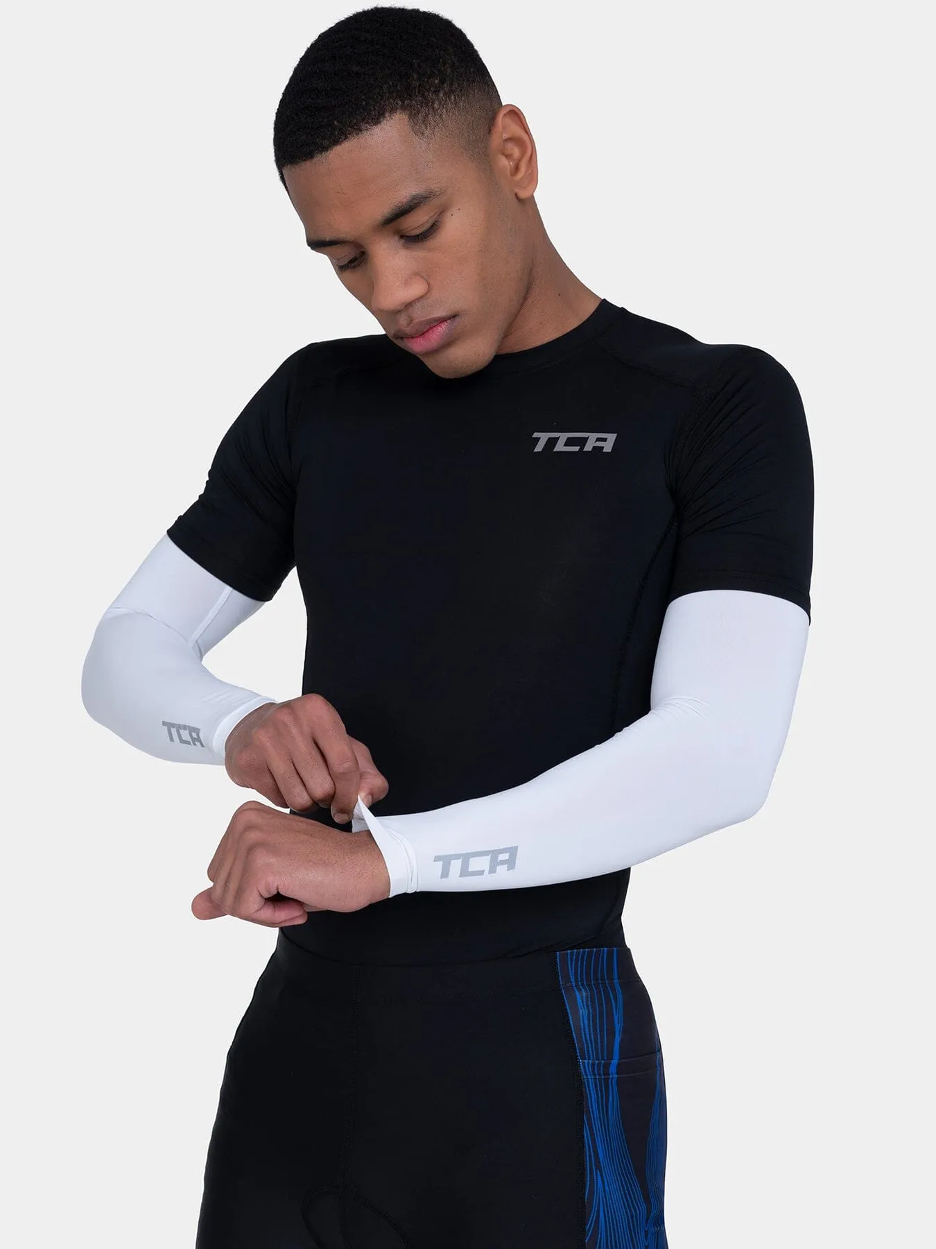 Cool Feel Arm Sun Protection Sleeves for Men and Women