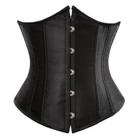 Corset Drag Satin (Black)