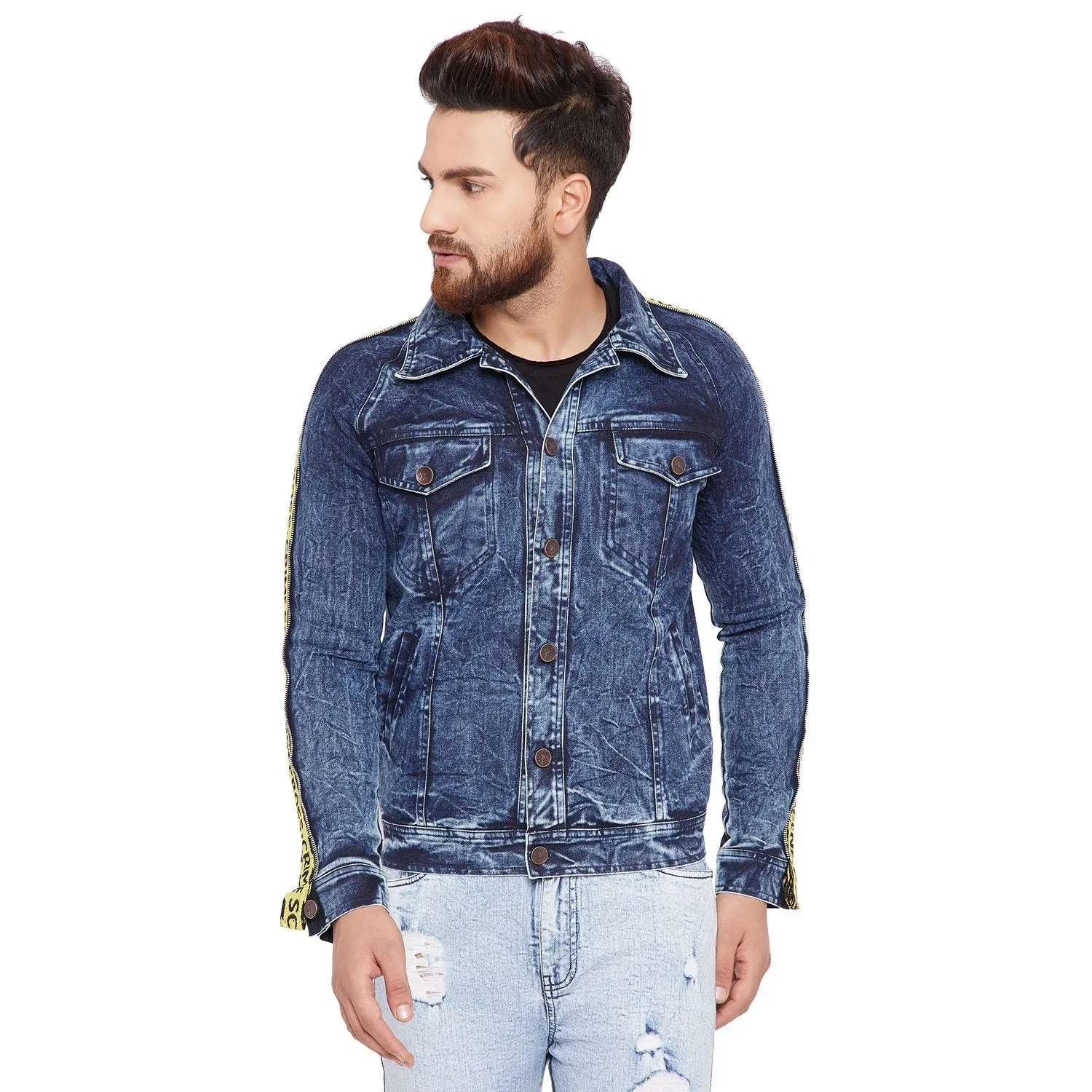 Crime Scene Taped Denim Jacket