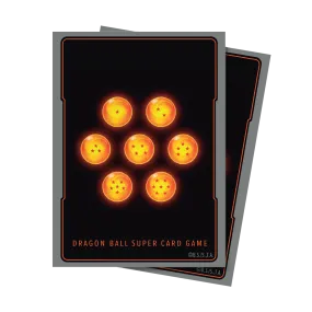 Dragon Balls Standard Size Deck Protector Sleeves (65ct) for Dragon Ball Super