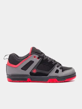 DVS Gambol - Black / Charcoal / Red / Nubuck