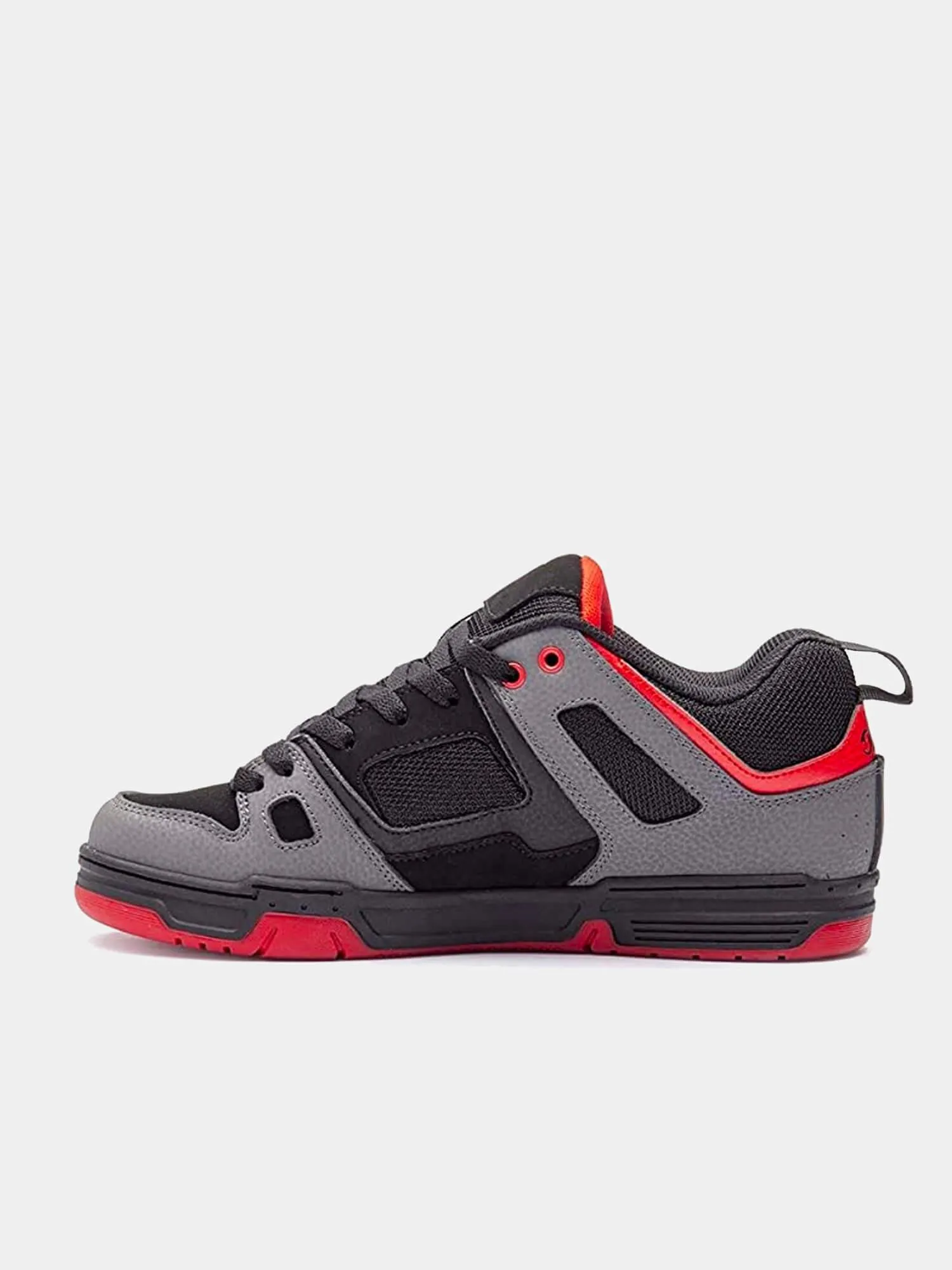 DVS Gambol - Black / Charcoal / Red / Nubuck