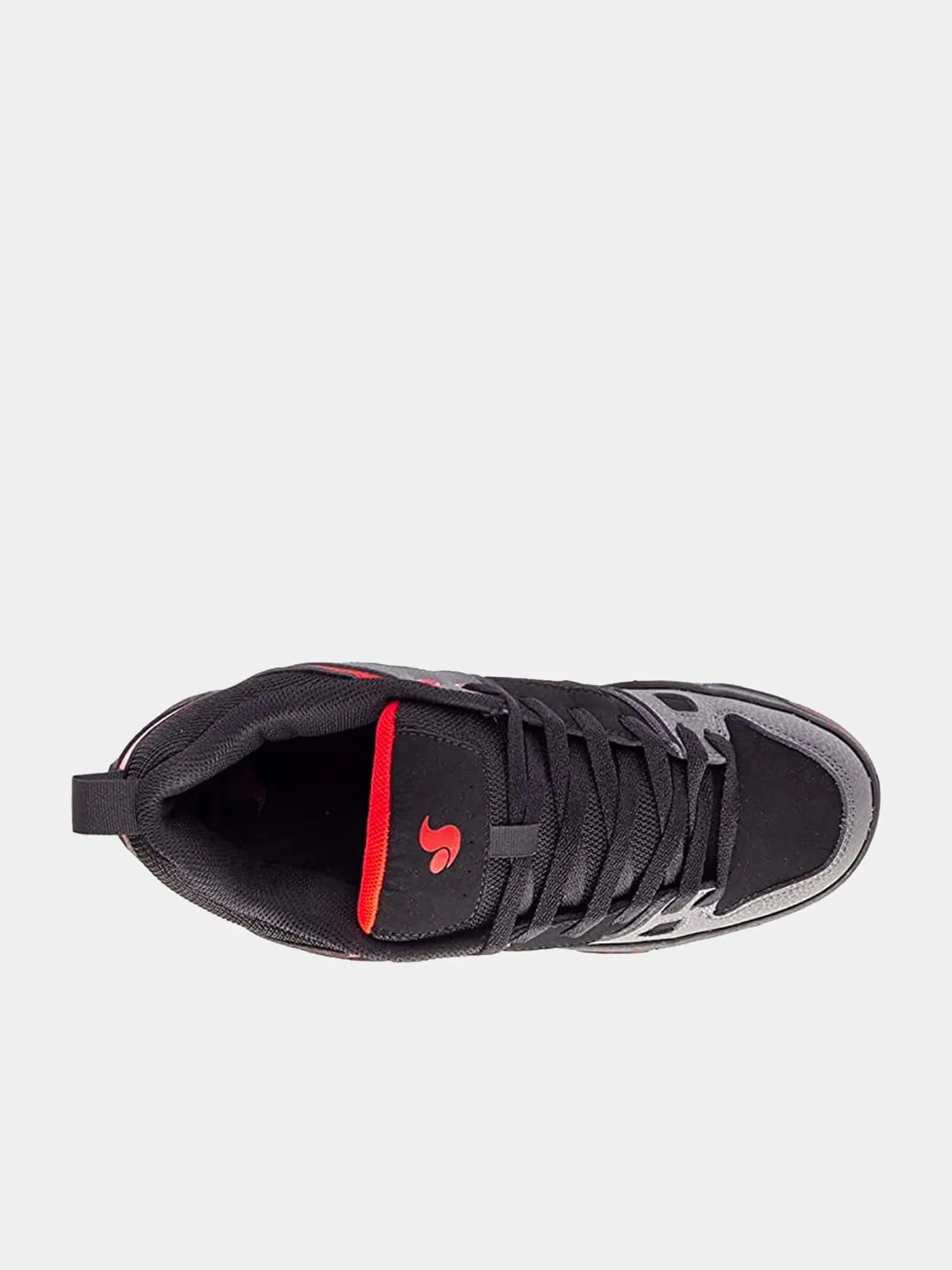 DVS Gambol - Black / Charcoal / Red / Nubuck