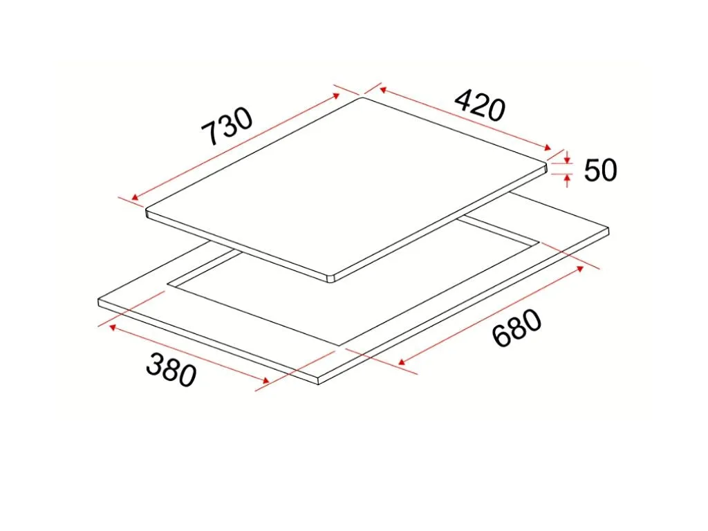 EF Built In Ceramic Electric Hob (HB AV 271 A)