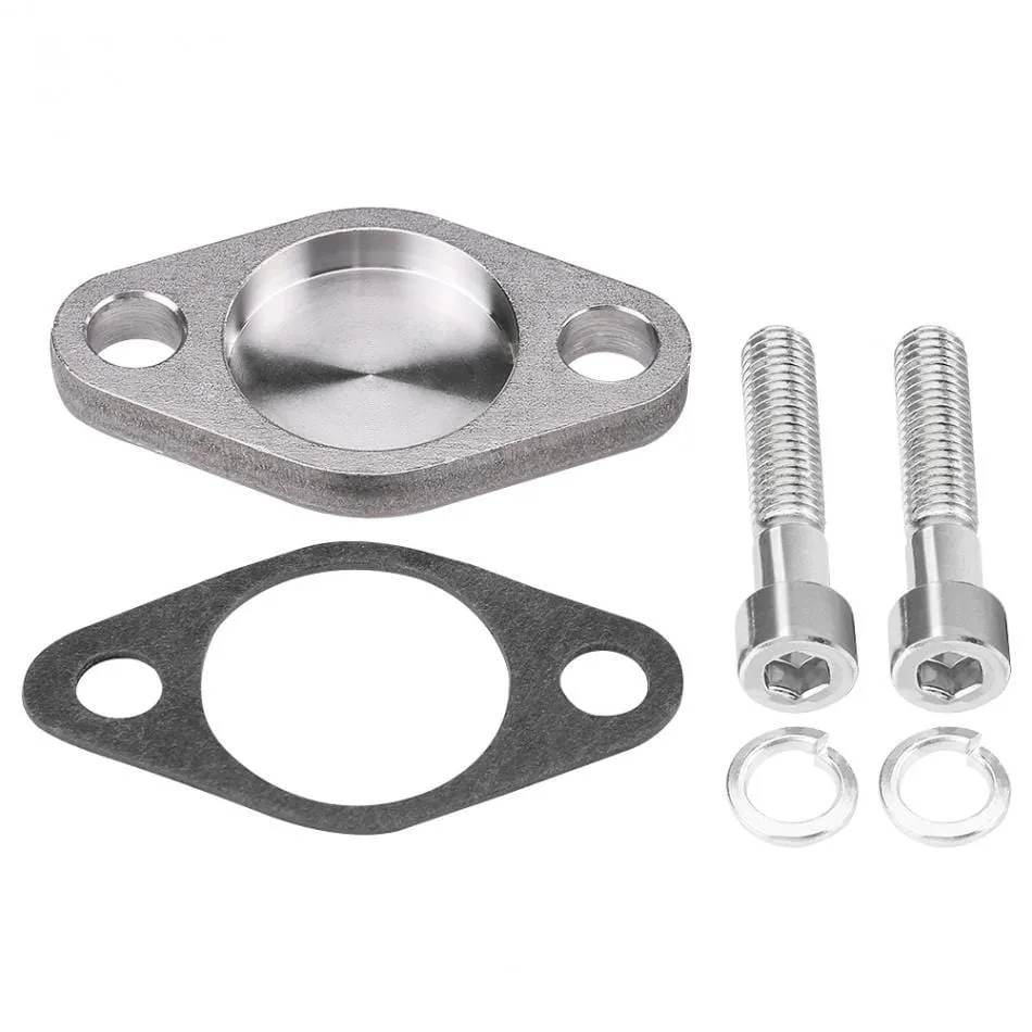 EGR Valve Blanking Block Plates Kit with Gasket for BMW E53 E38 E39 E46 X5 SI-A0254 Car Accessories 8mm Stainless Steel