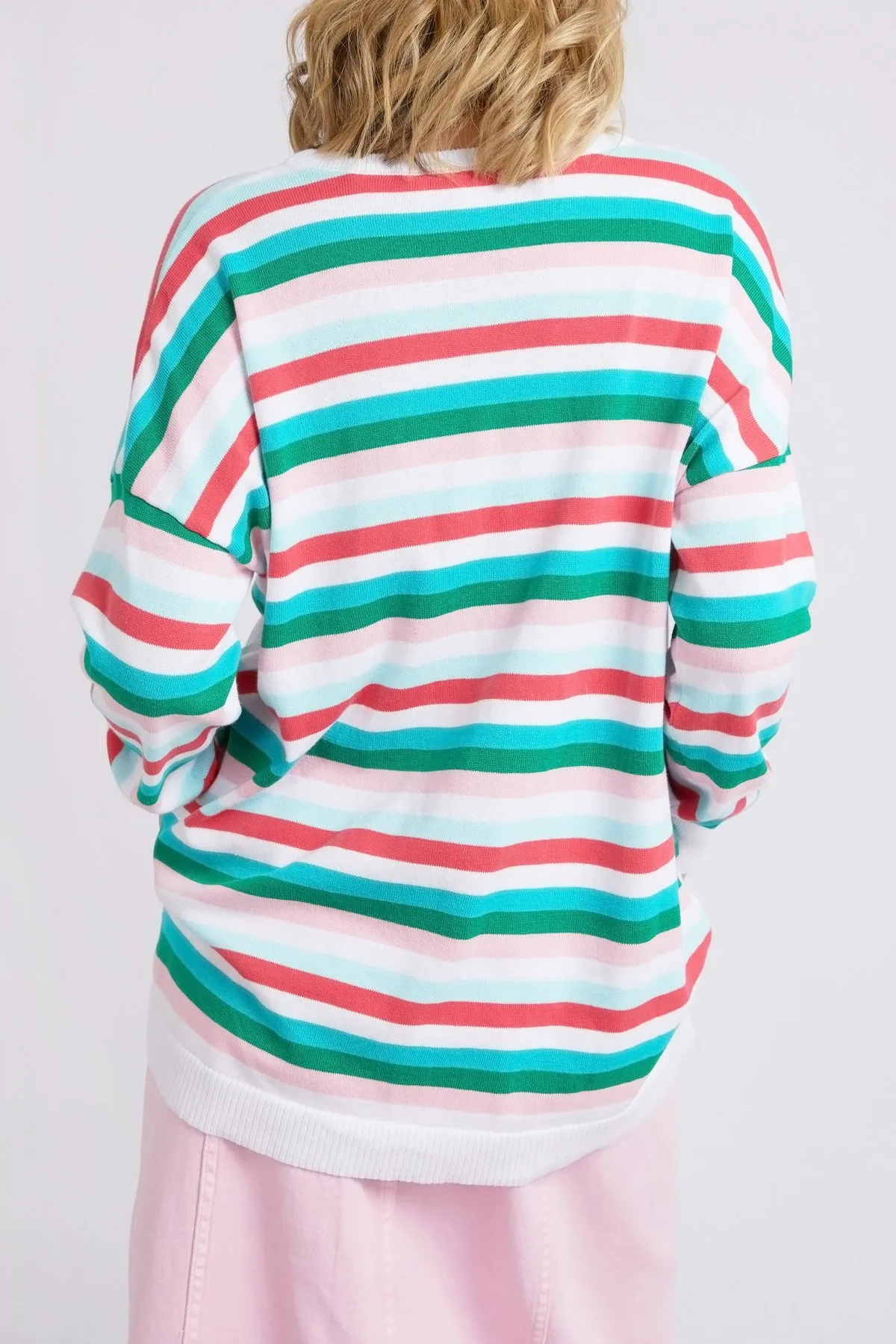 Elm Universe Knit - Multicoloured Stripe