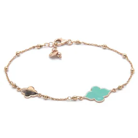 Enchanting Afrodite Turquoise Pendant Bracelet