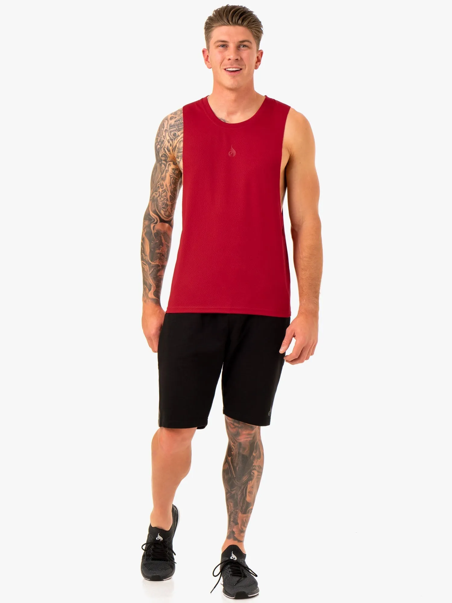 Enhance Baller Tank - Burgundy