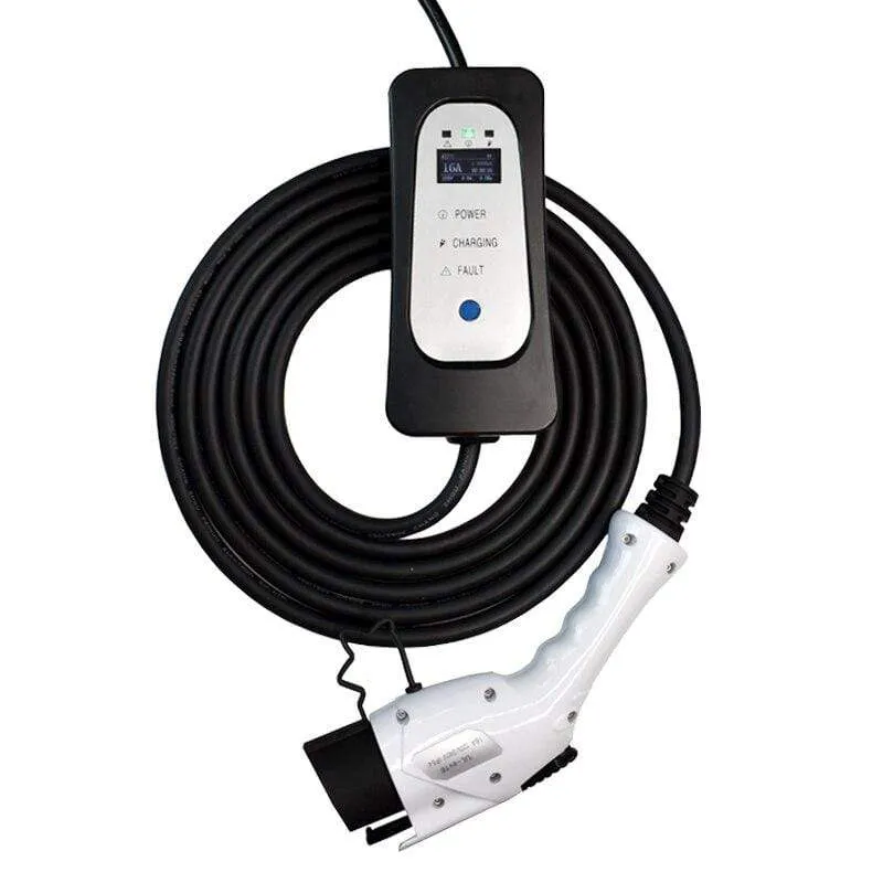 EV charger Type 2 10M 32FT iec62196 EVSE EV charging cable 16A  EU Plug for Electric vehicle