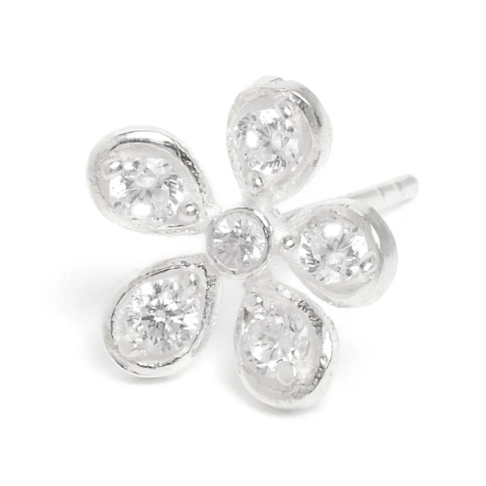 Five Petal Flower Earring