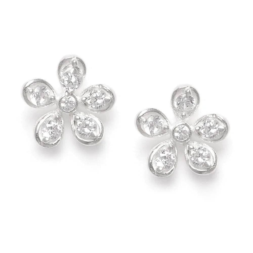 Five Petal Flower Earring