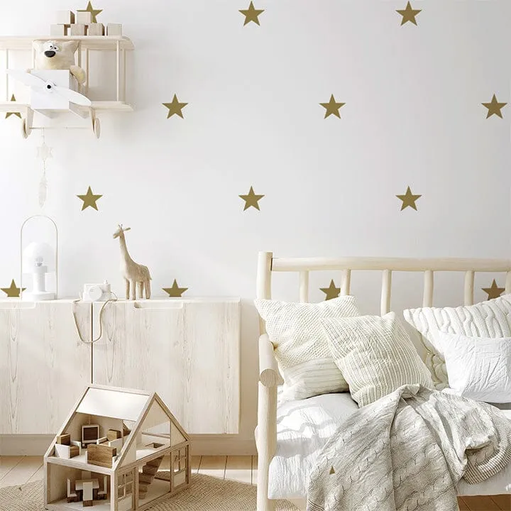 Five Point Stars Wall Decals